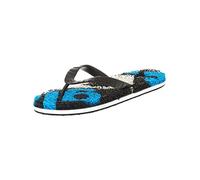 Globe Matrice Merkin, Infradito Uomo, Nero, Nero, Bianco, Ciano, 43 EU