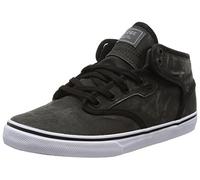 Globe Motley Mid, Top Alto Uomo, Nero Black Wash, 47 EU