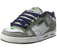 Globe Sabre, Scarpe da Skateboard Uomo, Grigio (Grey/Blue/Green), 48 EU