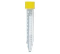 Globe Scientific 6293 - Centrifuga multiuso, in polipropilene, con tappo a vite, sterile, capacità 10 ml, confezione da 1000 pezzi