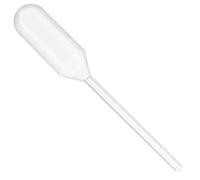 Globe Scientific Transfer Pipet, 138040-500, 1.2mL Capacity, General Purpose, Non-Sterile, 65mm Length, Bulb Draw - 0.9mL, 500/Box