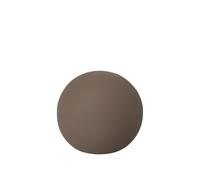 Globe Sculpture Medium Dark Brown Engobe