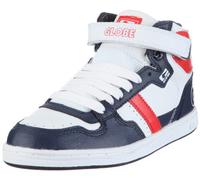 Globe Superfly-Kids GBKFLY, Sneaker Unisex Bambino, Bianco (Weiss/White/Red/Navy), 38.5