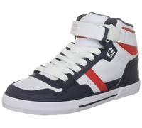 Globe Superfly, Scarpe da Skateboard Uomo, Bianco/Blu Navy (Rot Navy), 42.5 EU