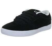 Globe The Eaze, Scarpe da Ginnastica Unisex-Adulto, Nero Black White Freyed 10771, 41 EU