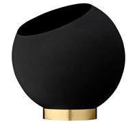 GLOBE Vaso da Fiori Nero Ø21 cm