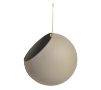 AYTM GLOBE Vaso da fiori sospeso 32 cm Tortora