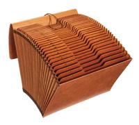 globe-weis/Pendaflex Heavy Duty 31-pocket estensibile, con patta, 1 - 31 Index, Letter size, Brown, (R117DLHD)