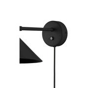 Globen Lighting Applique Cannes, nero, Ø 20 cm Globen Lighting
