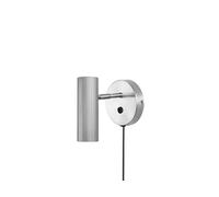 Globen Lighting Applique Hubble, acciaio spazzolato Globen Lighting