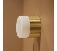 Globen Lighting Applique per il bagno Hubble 12 in ottone, Ø 12 cm Globen Lighting
