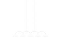 Globen Lighting Curve 5 Lampadario Bianco