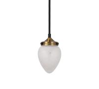 Globen Lighting June 11 Lampadario Smerigliato Bianco