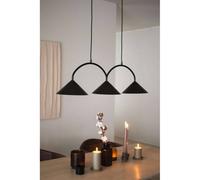 Globen Lighting Curve 3 Lampadario A Sospensione Nero