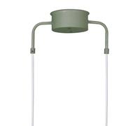Globen Lighting Lampada a sospensione CURVE 3, verde, a 3 luci, 95 cm Globen Lighting