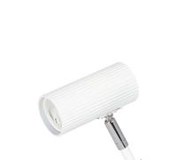 Globen Lighting Lampada con morsetto Hubble, bianca Globen Lighting