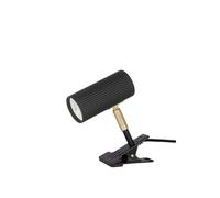 Globen Lighting Lampada con morsetto Hubble, nera Globen Lighting