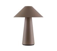Globen Lighting Lampada portatile Cannes a batteria IP44 26 cm Marrone