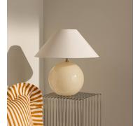 Globen Lighting Lampada da tavolo IRIS, color crema, altezza 45 cm Globen Lighting
