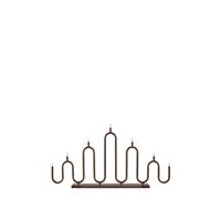 Globen Lighting Noel 7 Portacandele dell'Avvento Bronzo