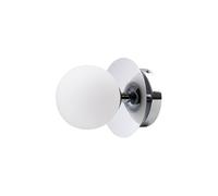 Globen Lighting Plafoniera da Parete/soffitto Art Deco Cromo/ Bianco