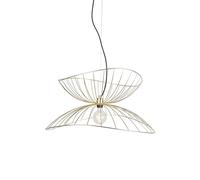 Globen Lighting Lampadario Ray 70 Ottone spazzolato Ø 70 cm