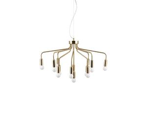 Globen Lighting Roots 70 Lampadario Ottone Spazzolato