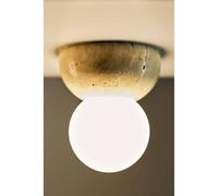 Globen Lighting Torrano 13 lampada da parete/plafoniera, IP44, beige Globen Lighting