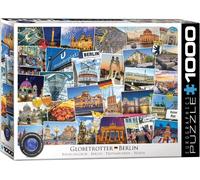 Globetrotter Berlino 1000 Pezzi Puzzle Da Eurographics 680mm x 490mm (Panzer)