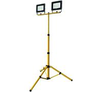 Globex Doppio Proiettore A LED Con Treppiedi 2x50W 4000K Globex Materiale elettr