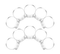 Globi d'acqua in plastica natalizia da 10 pezzi Puntelli artigianali fai-da-te