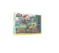 Globo Animal Farm Playset Fattoria con Animali e Mezzi