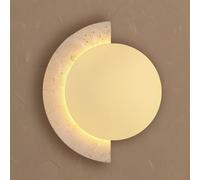 Globo Applique a LED Rojas, beige, larghezza 27 cm, pietra Globo