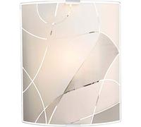 GLOBO Applique ILLU L22 x l22,5 x h0 cm - Blanc