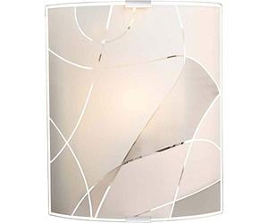 GLOBO Applique ILLU L22 x l22,5 x h0 cm - Blanc