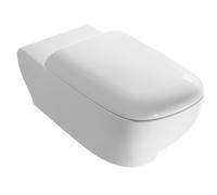 Globo Argento vaso wc sospeso senza brida bianco GEAS3BI