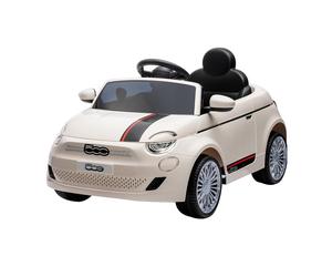 Globo Auto Elettrica Fiat 500e Bianca 12 V Radiocomandata