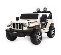 GLOBO - Auto Jeep Wrangler Rubicon 12V con Radiocomando - Bianca