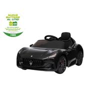 Auto Elettrica per Bambini Maserati Granturismo 12V con Radiocomando Nera