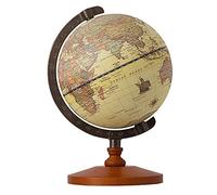 Globo, Con una base stabile e una mappa ad alta definizione dei riti della terra, decorazione della casa, marcatura di testo chiaro(20cm B)