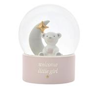 Globo D'Acqua Bambino Con Orsetto E Luna Con Stelle Fluttuanti - Scegli Design