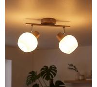 Globo Deckenlampe Deckenleuchte 2 luci Regolabile Vetro Moderno [EEK: Non valutato]