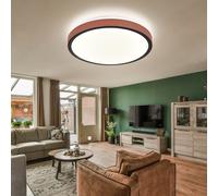 Globo Deckenlampe LED CCT 30 cm Luce Neutra Calda Fredda 230V IP20 Marrone