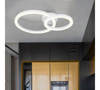 Globo Deckenlampe LED Design Modern Weiß 42 cm 230 V IP20