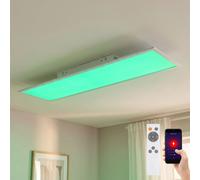 Globo Deckenlampe LED Smart App CCT Dimmbar RGB Farbwechsel Nachtlicht 120cm