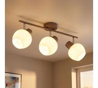 Globo Deckenlampe LED Verstellbar 4 Luce Caffè Metallo Vetro IP20