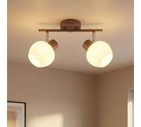 Globo Deckenlampe LED Verstellbar 4 Luce Caffè Metallo Vetro IP20