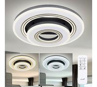 Globo Deckenlampe LED Weiß CCT Dimmbar 50 cm, Mit Fernbedienung
