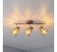 Globo Deckenlampe Wandlampe Deckenleuchte Marrone LED Spot Verstellabile