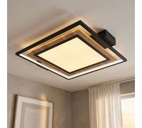 Globo Deckenleuchte Deckenlampe Legno Moderno LED 3 Stufen 50 cm 36 W